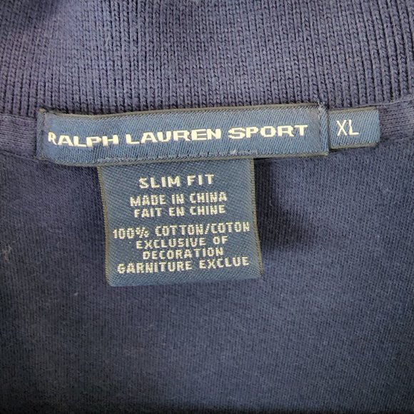 Ralph Lauren Sport Womens XL polo, navy - Picture 4 of 4
